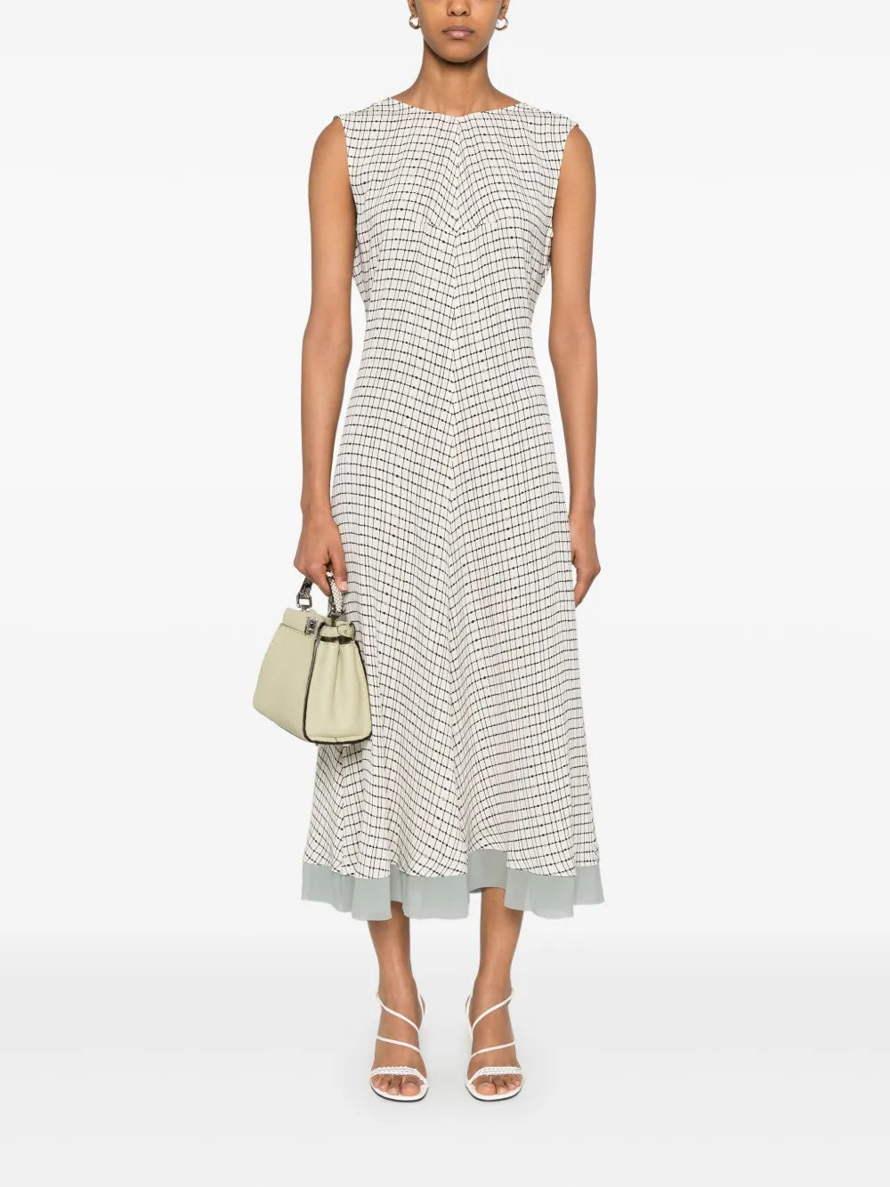 Silk Midi Dress