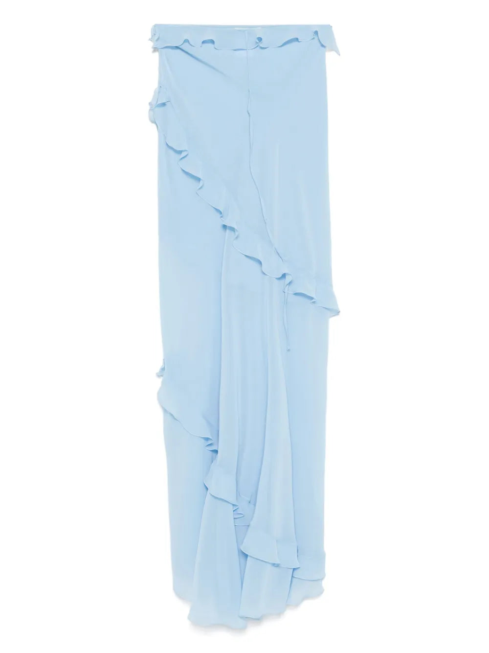 Ruffled Maxi Skirt