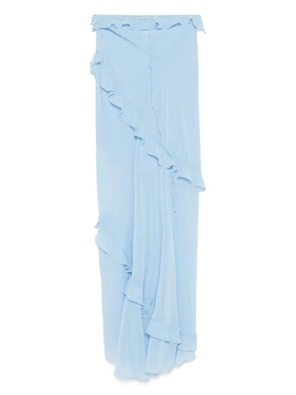 Ruffled Maxi Skirt