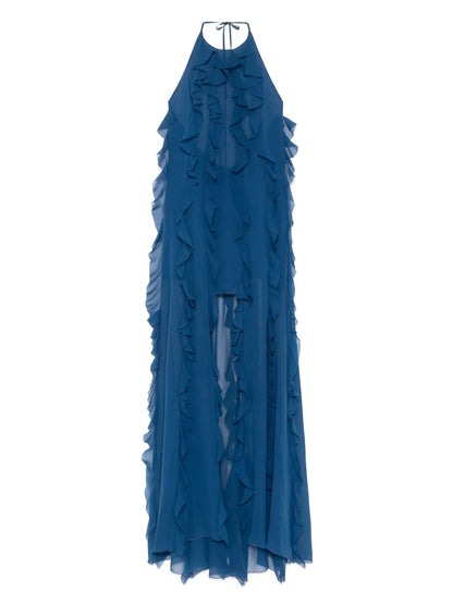 Ruffled Mini Dress
