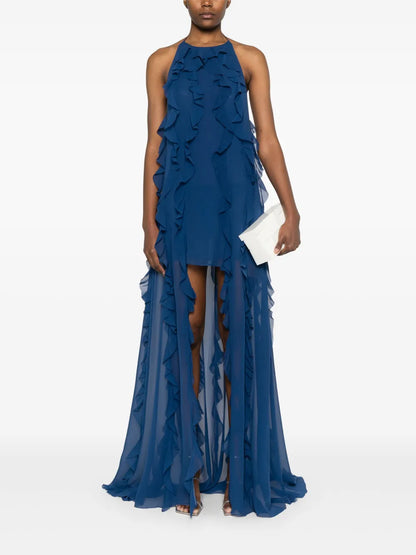 Ruffled Mini Dress