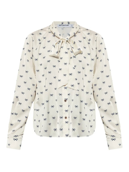 Bow-Print Shirt