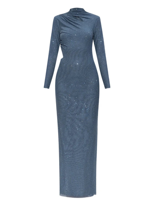 Rhinestone-Embellished Dress