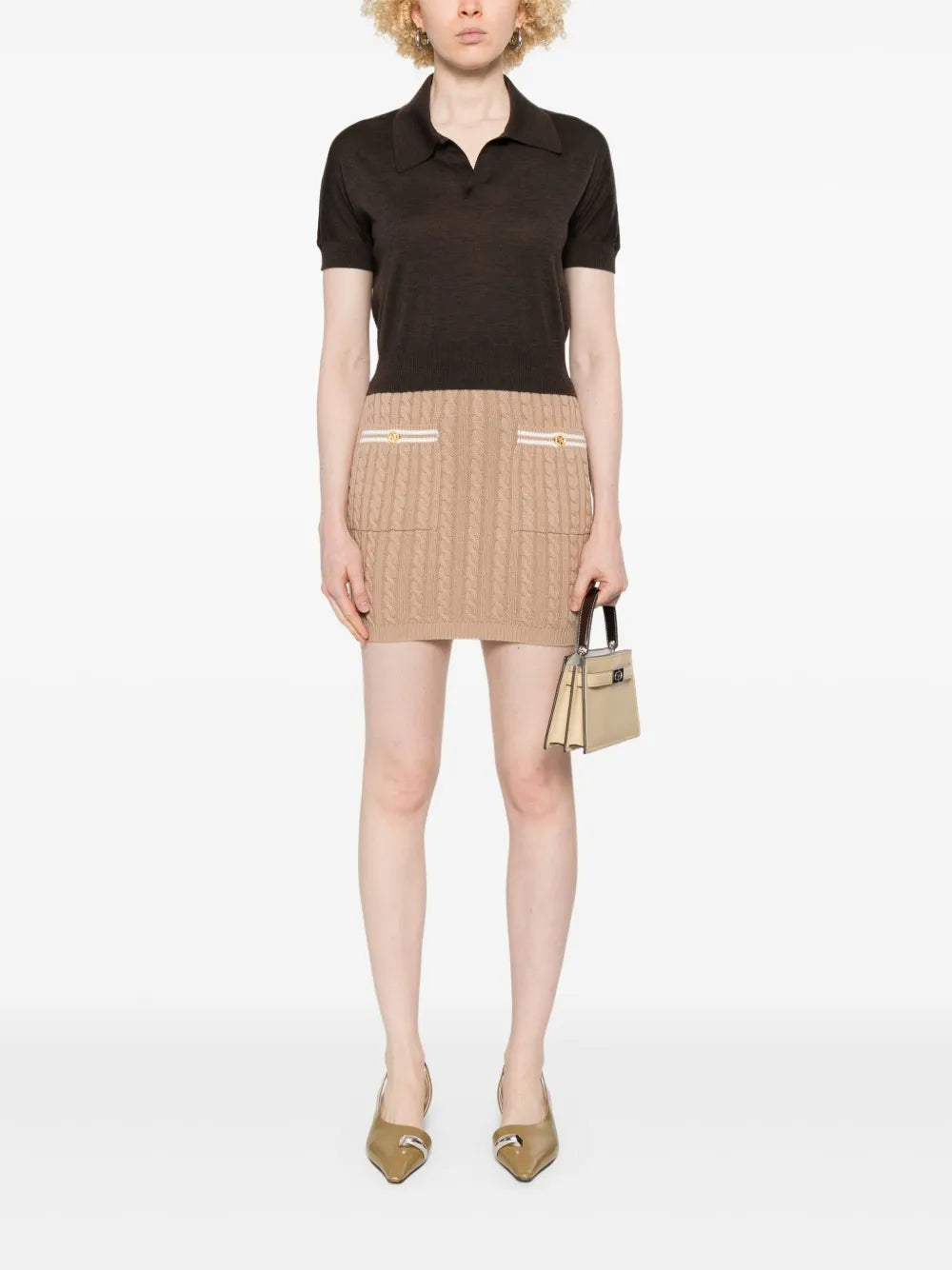 Cotton Mini Skirt