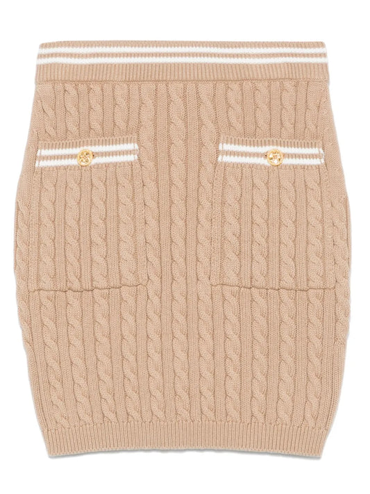 Cotton Mini Skirt