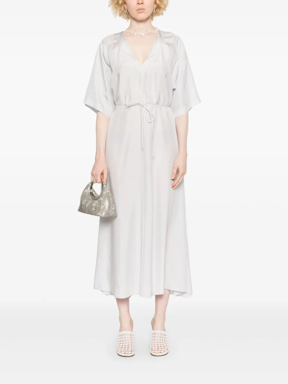 Habotal Silk Maxi Dress