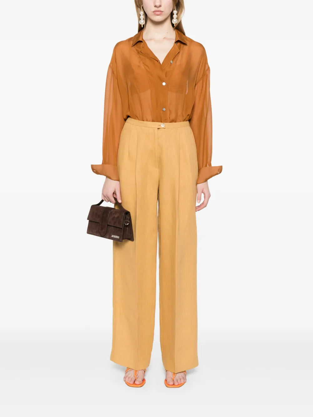 Chiffon Silk Shirt