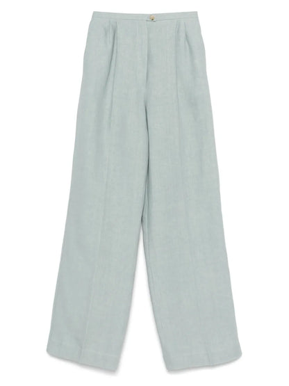Linen Darted Trousers