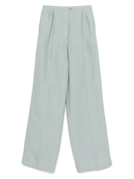 Linen Darted Trousers
