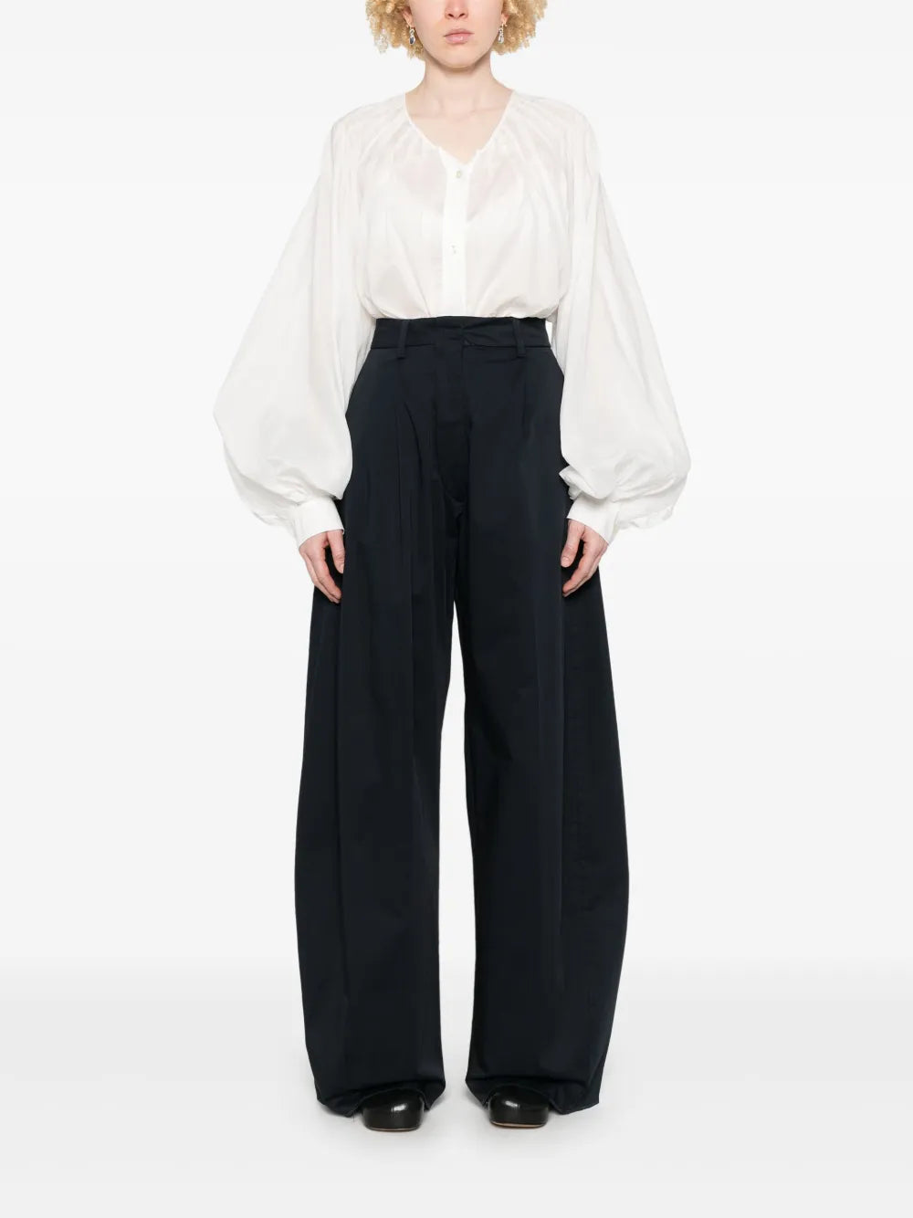 Poplin Trousers