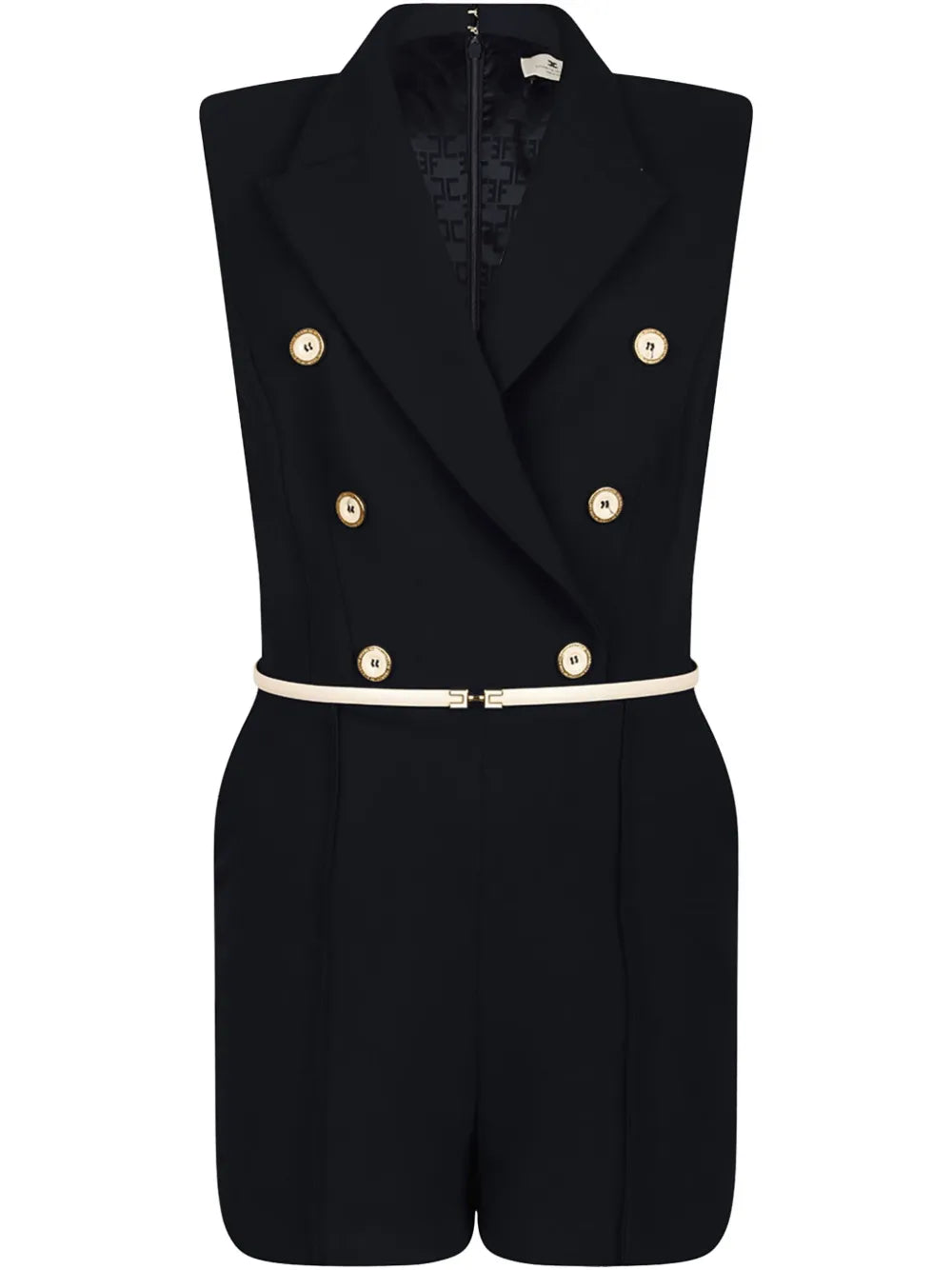 Logo-Plaque Playsuit