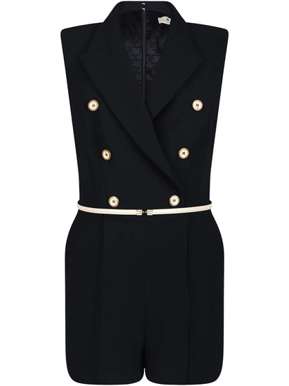 Logo-Plaque Playsuit
