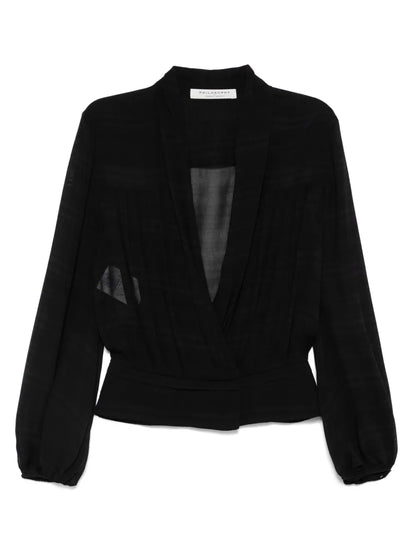 Pleated Blouse