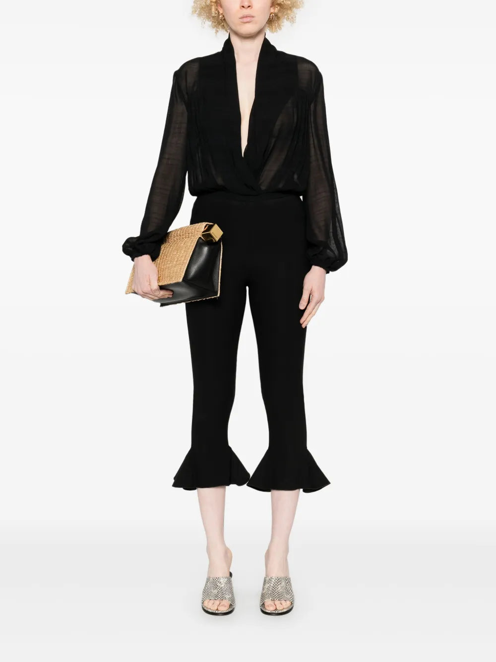 Pleated Blouse