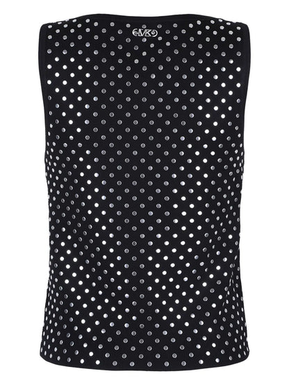 Stud-Embellished Tank Top