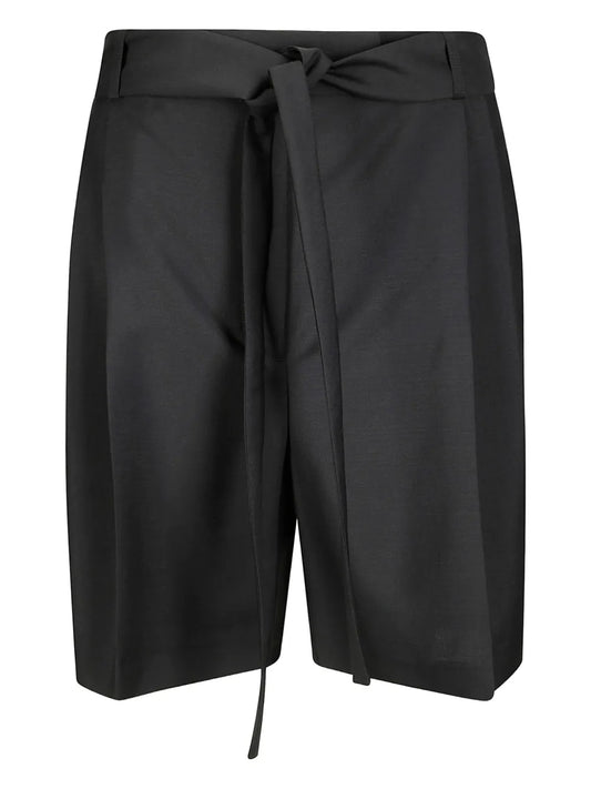 Paperbag-Waist Shorts
