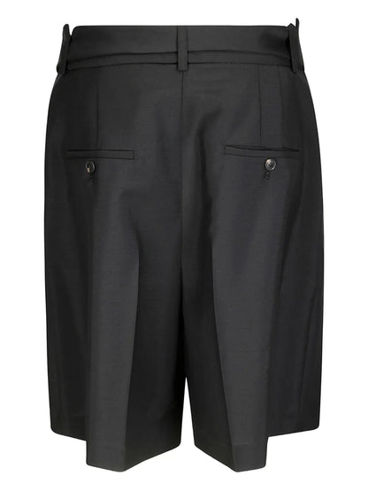 Paperbag-Waist Shorts
