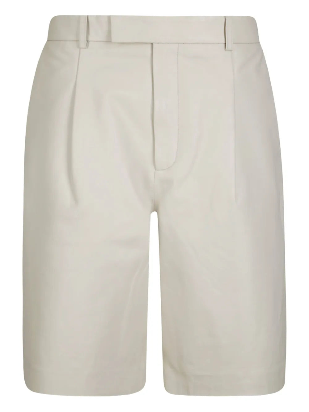 Dart-Detail Tailored Shorts