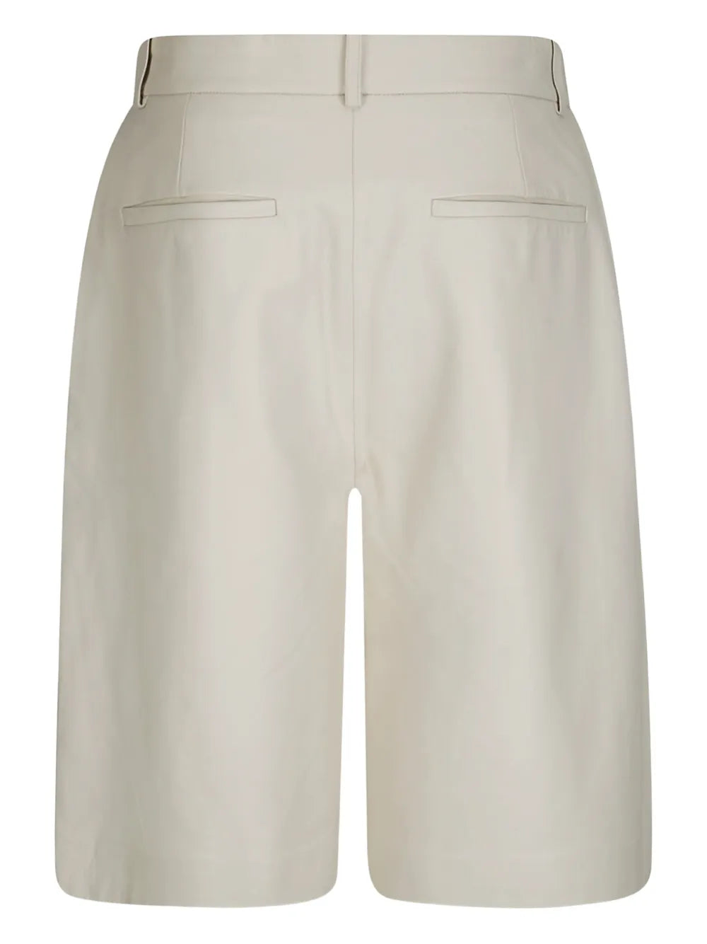 Dart-Detail Tailored Shorts