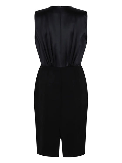 Cady-Texture Midi Dress