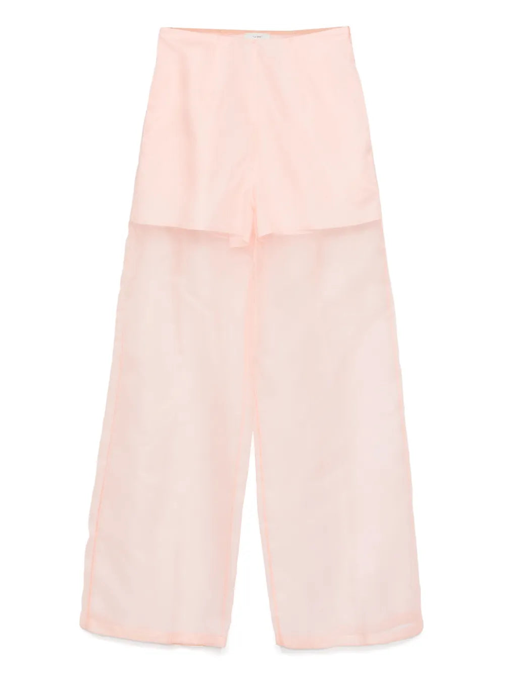 Sheer Palazzo Pants