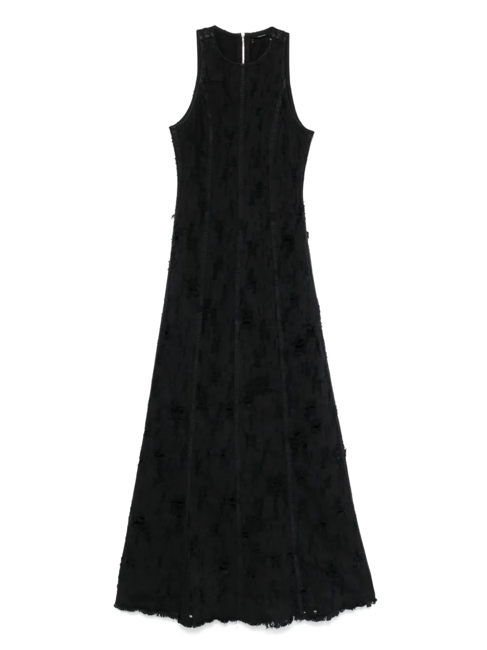 Distressed Maxi Dress