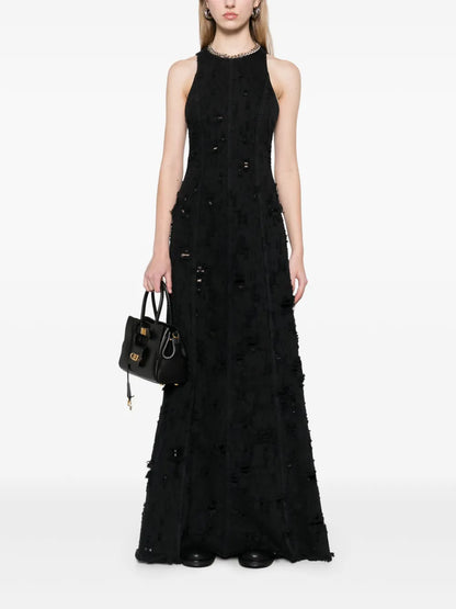 Distressed Maxi Dress