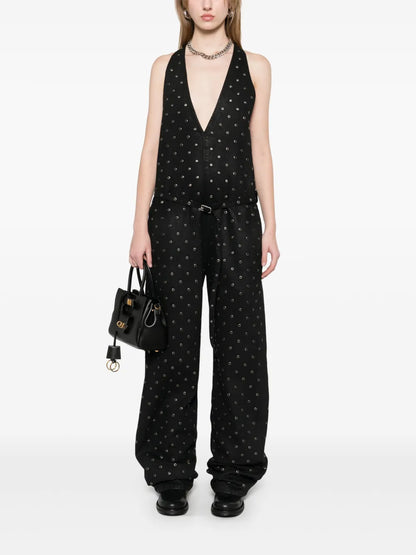 Eyelet Jumpsuit