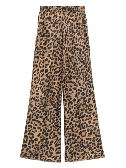 Leopard-Print Trousers
