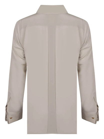Ribbon-Detail Shirt