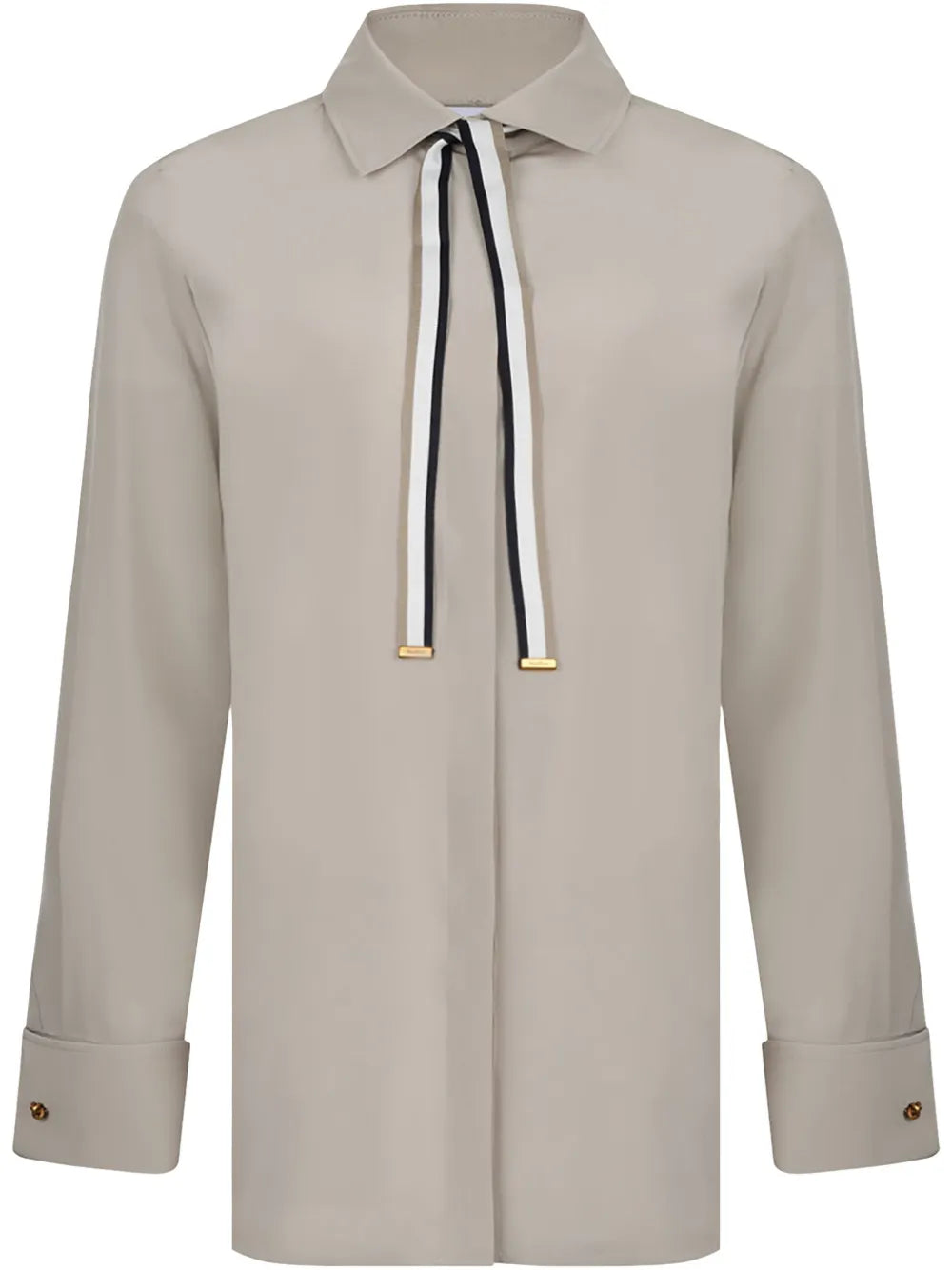 Ribbon-Detail Shirt