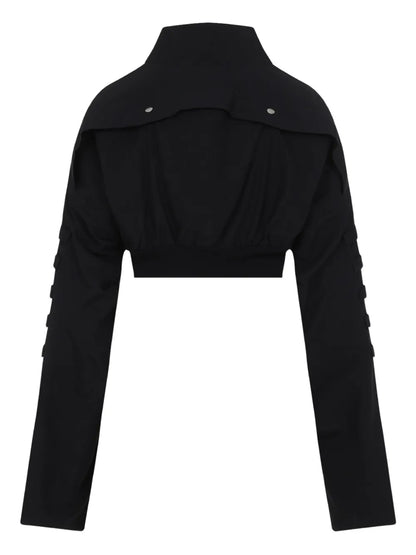 Zipped Cropped Jacket