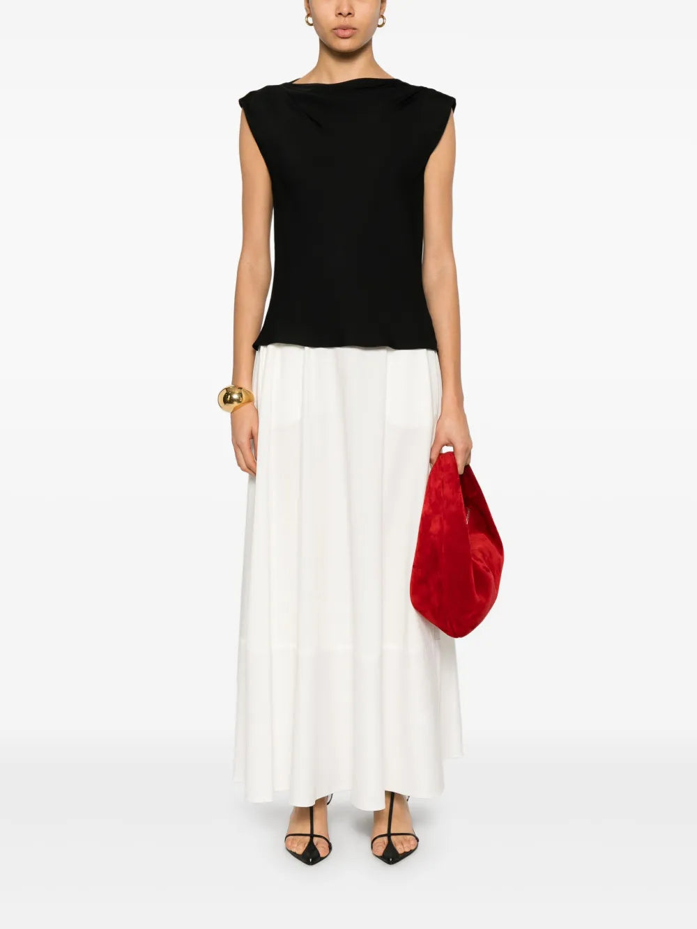 Cowl-Neck Blouse