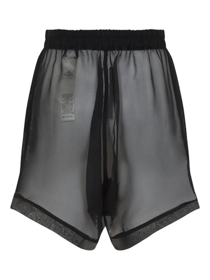 Semi-Sheer Shorts