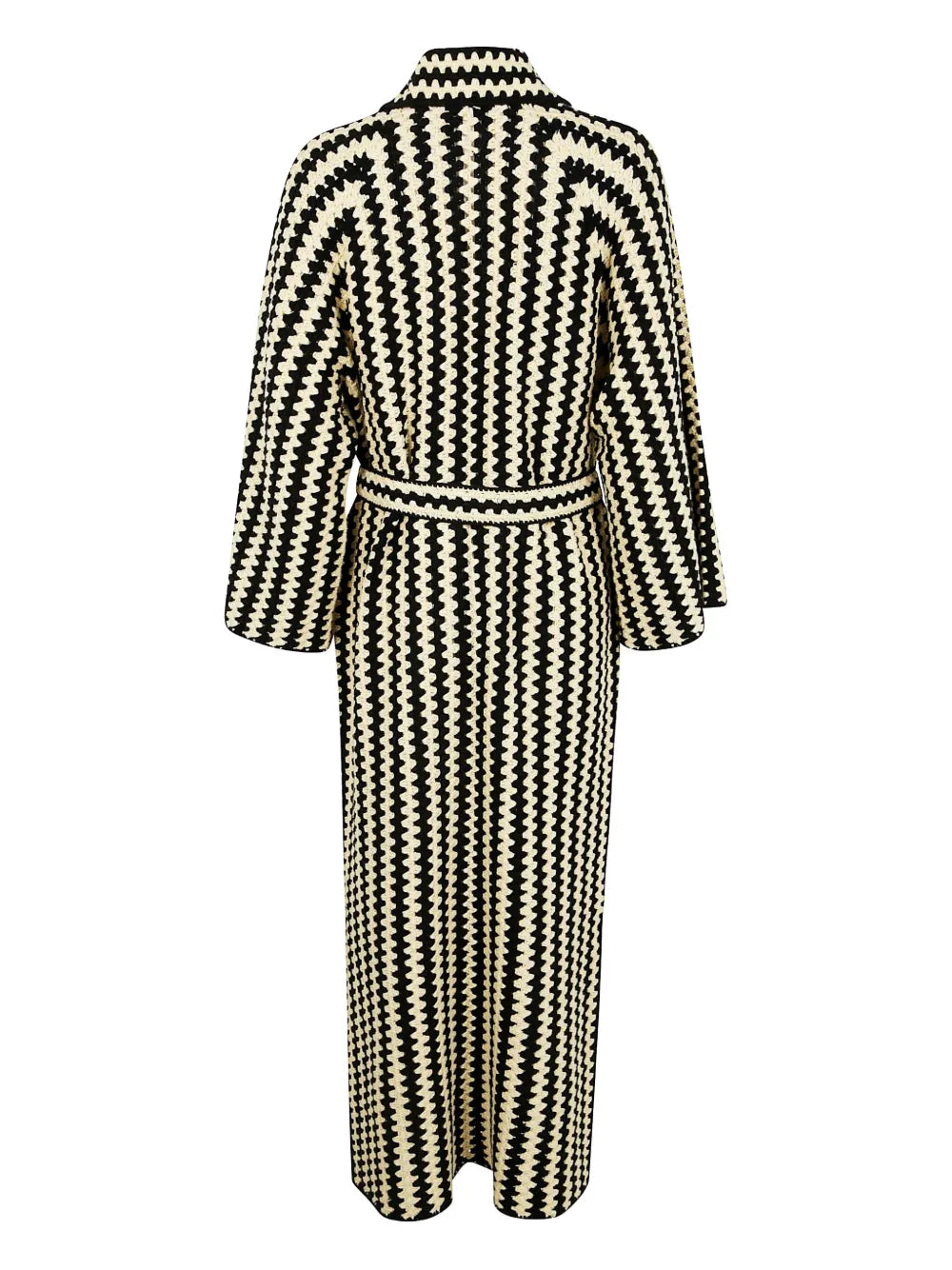 Dina Geometric-Patterned Coat
