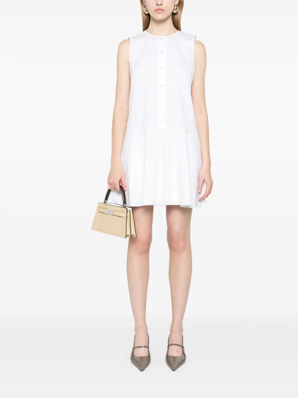 Poplin Mini Dress