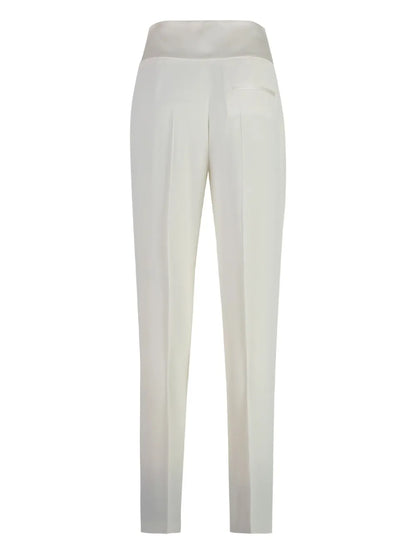 Straight-Leg Trousers