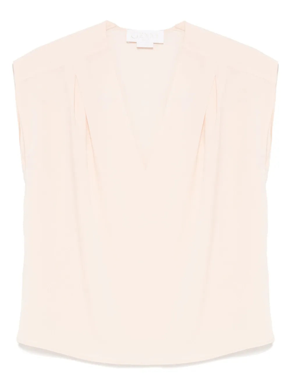 Cap-Sleeve Blouse