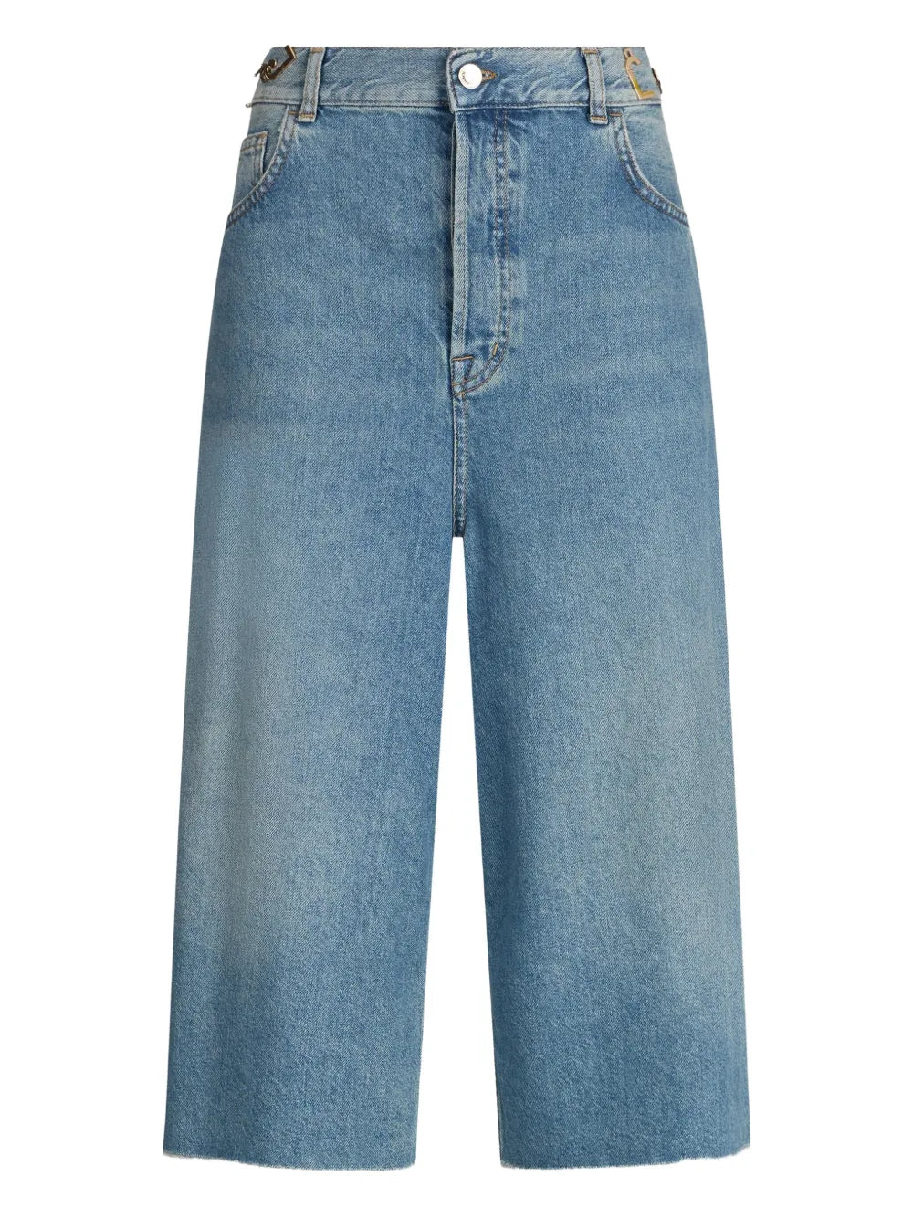 Denim Bermuda Shorts