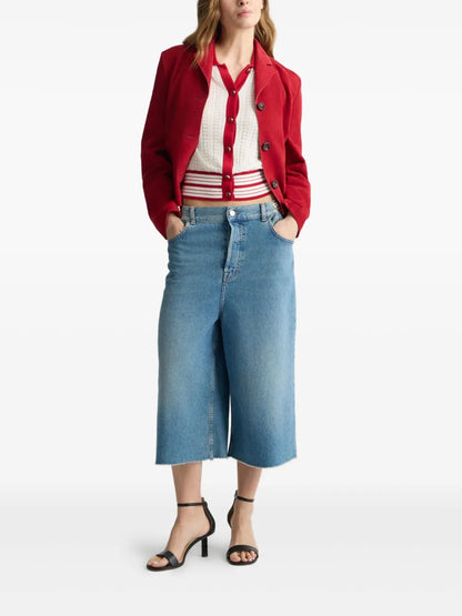 Denim Bermuda Shorts