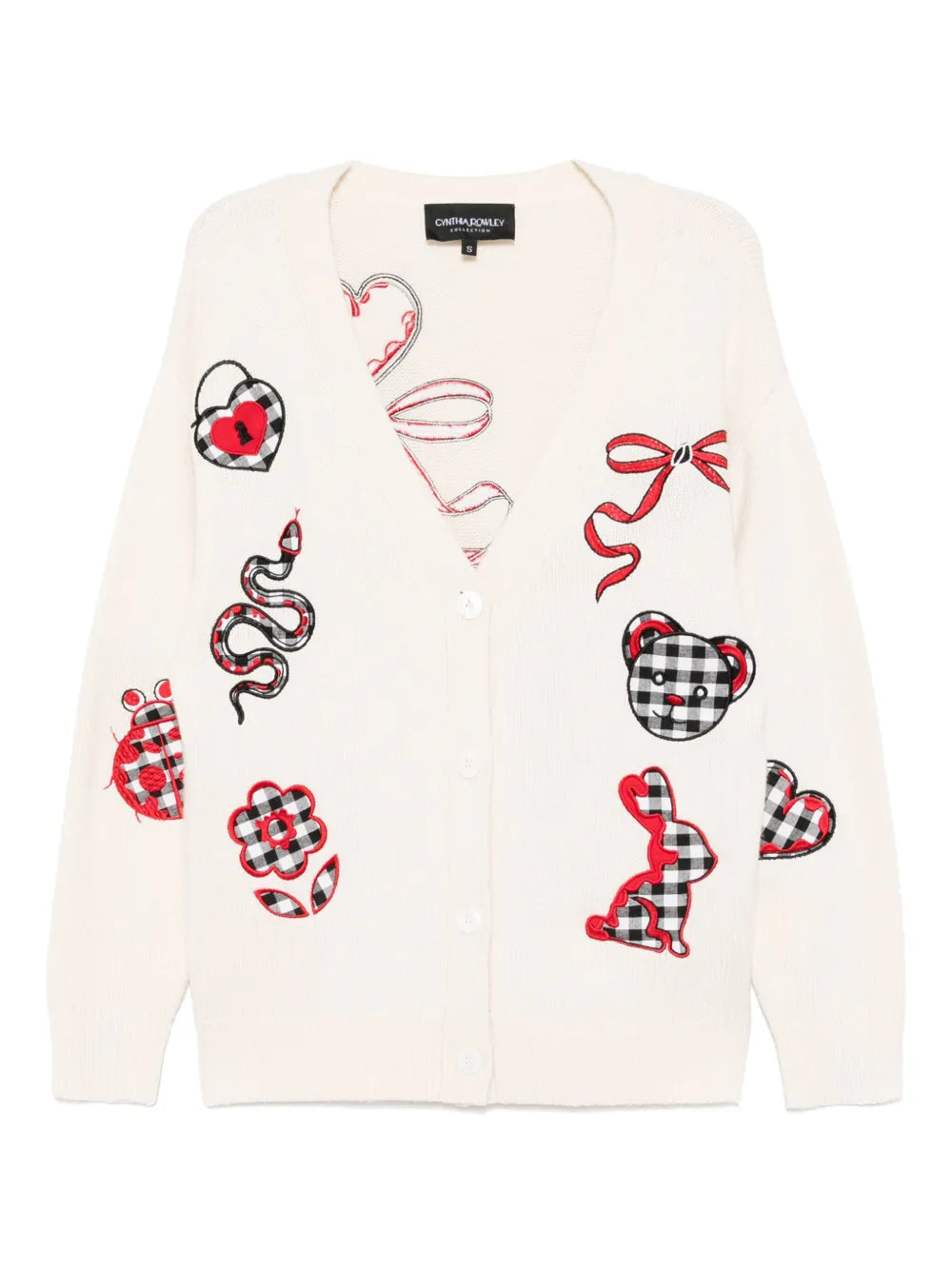 Playful Patchwork Cardigan