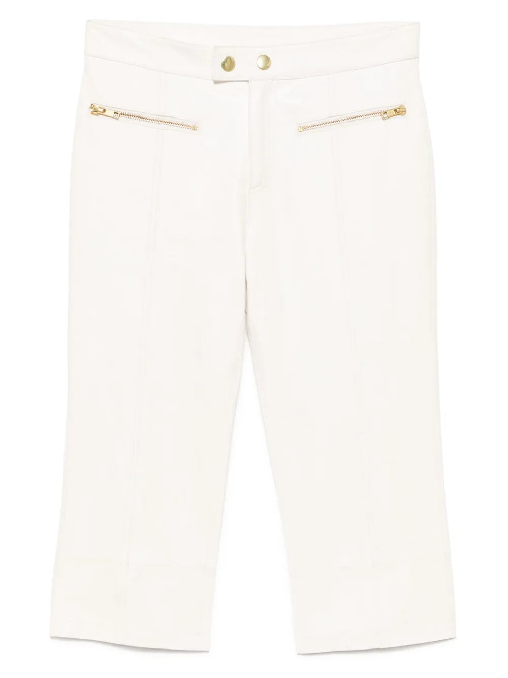 Downtown Leather Cropped Trousers