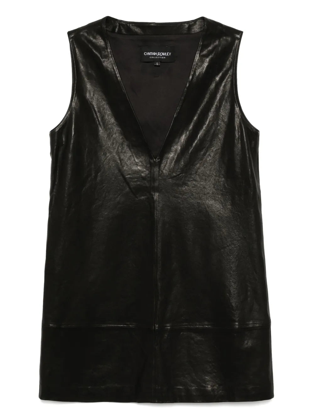 Downtown Leather Dress