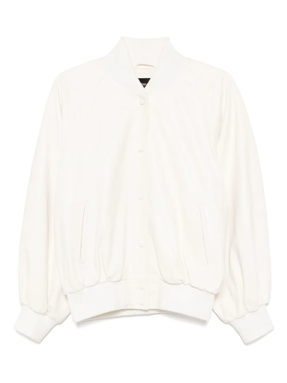 Downtown Leather Bomber Jacket