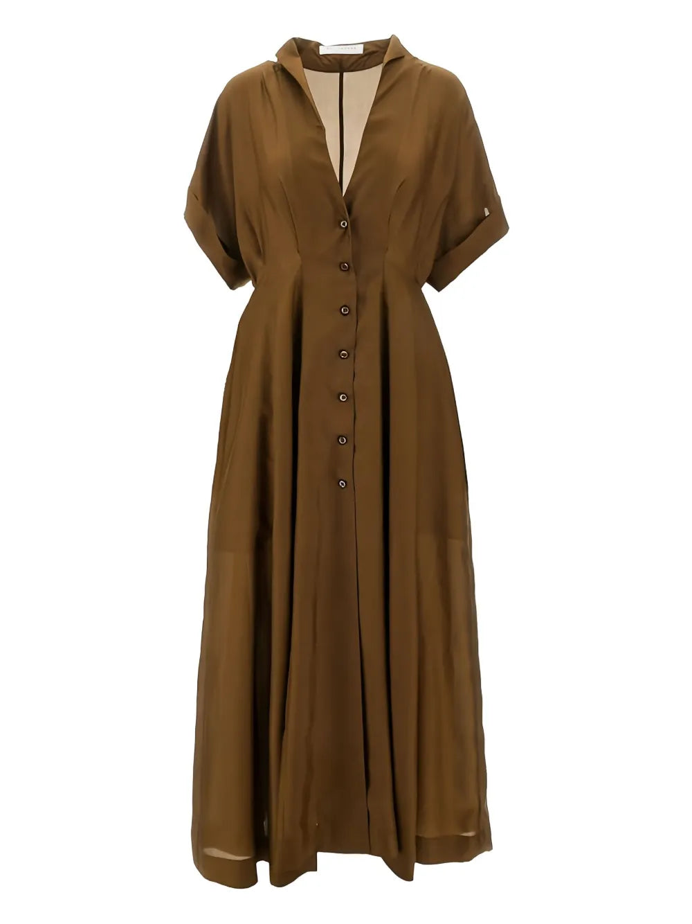 Silk Midi Dress