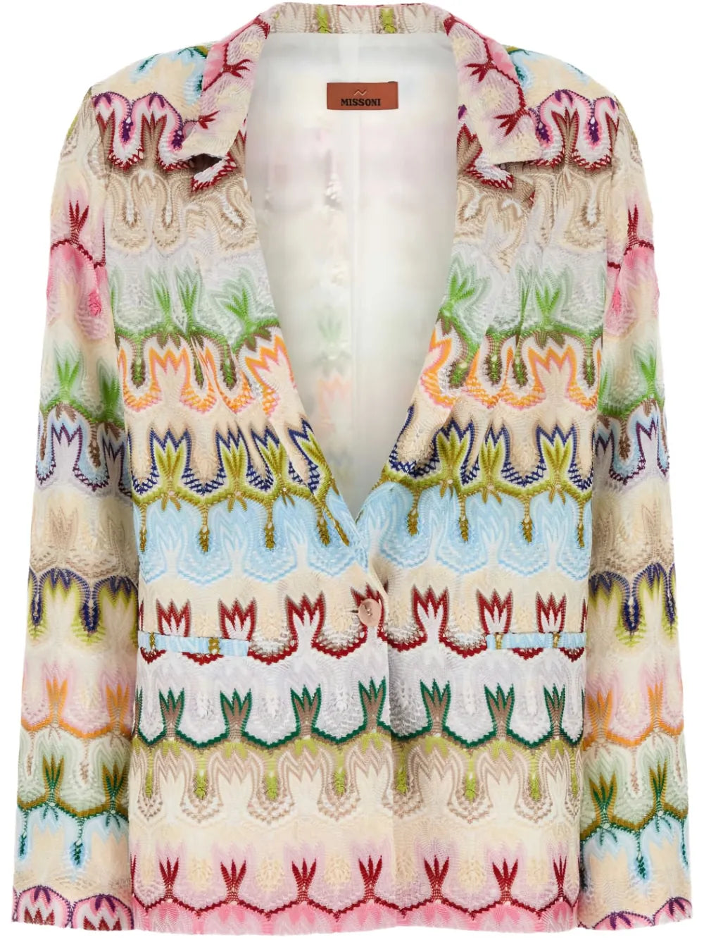 Embroidered Blazer
