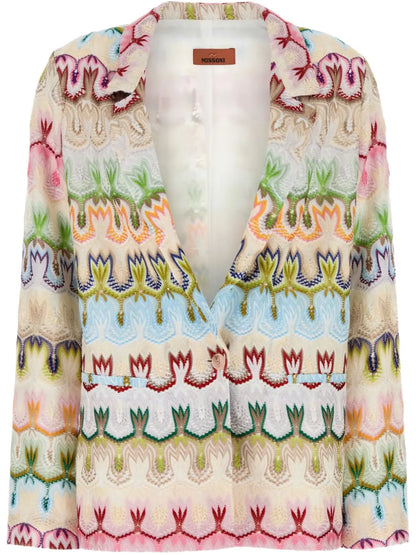 Embroidered Blazer