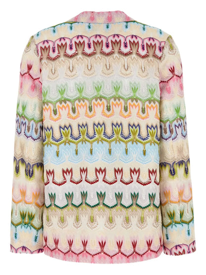 Embroidered Blazer