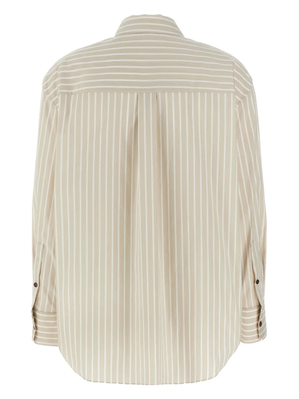 Striped Button-Up Shirt