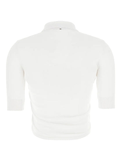 Shaker Polo Top